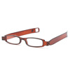 Rotating folding retro resin for elderly, universal glasses suitable for men and women, new collection, optics
