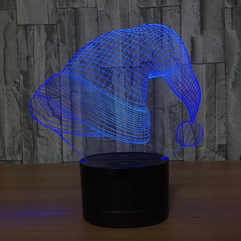 3D灯 七彩触控LED视觉灯 气氛礼品台灯