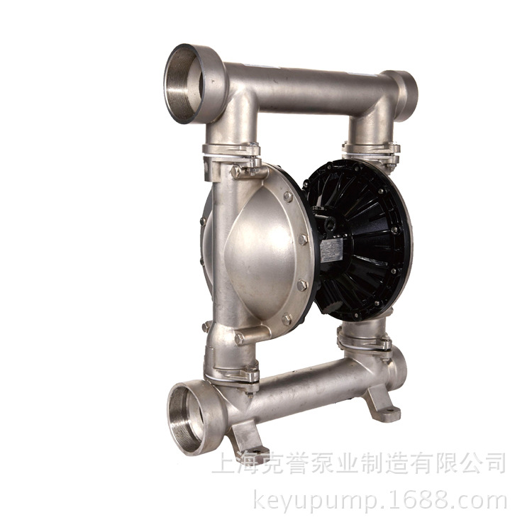 QBY3-80PF不锈钢气动隔膜泵食品级气动抽料泵