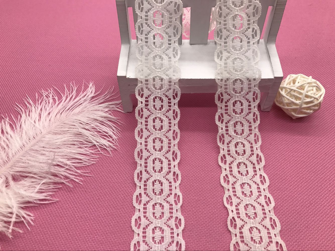 福建花边弹力花边厂家直销长期现货供应1021# 宽度3CM