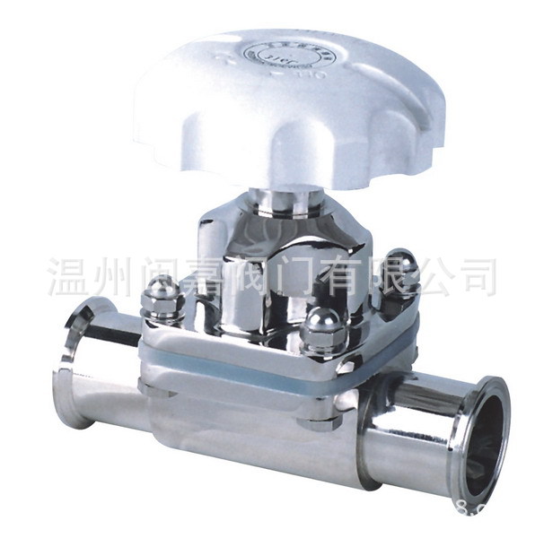 DN10卫生级快装焊接取样隔膜阀 取样隔膜阀  快装焊接隔膜阀