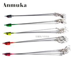 Anmuka 魚頭群攻釣組  群攻路亞魚餌假餌 金屬餌複合組合鱸魚