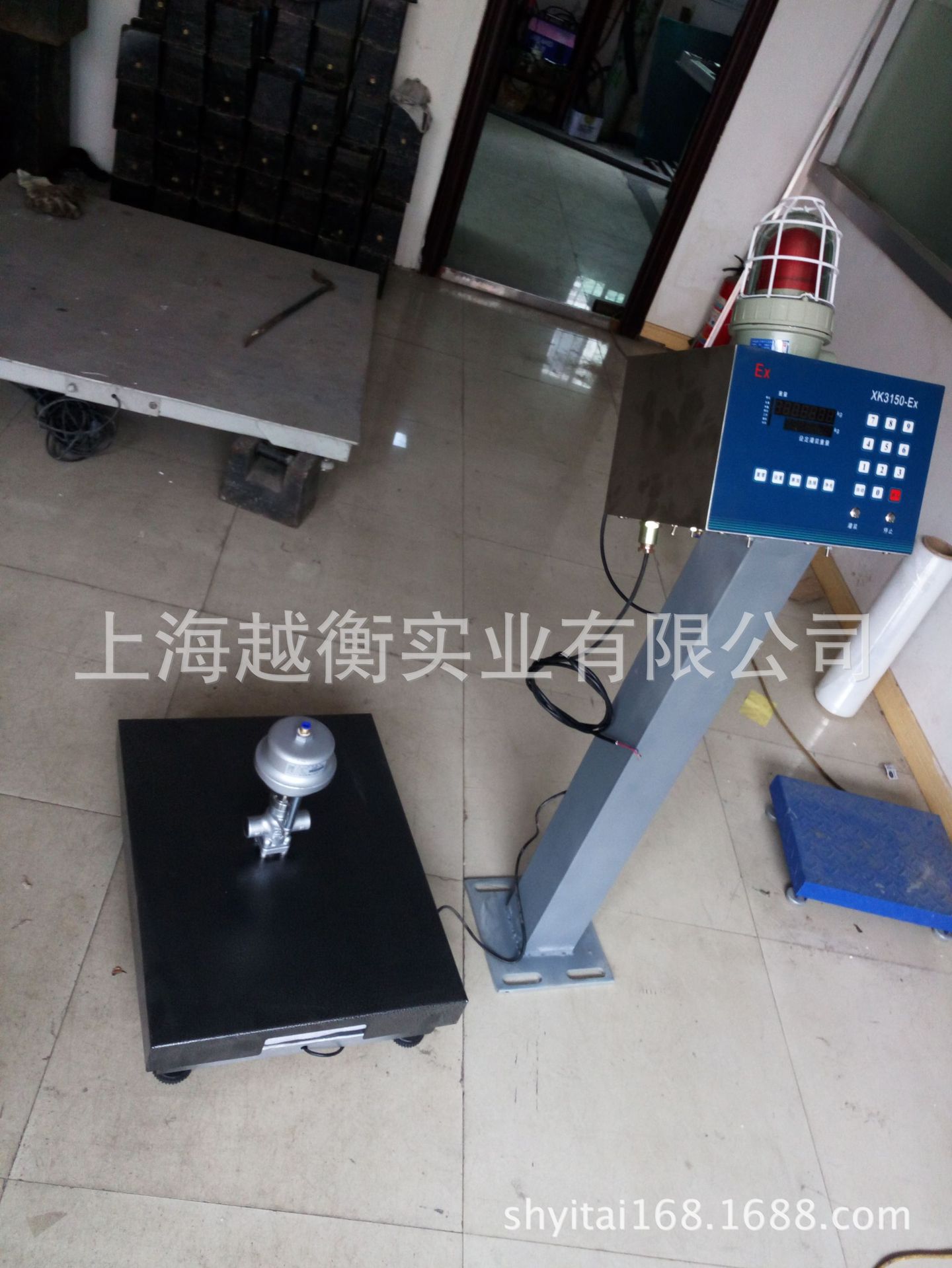 供应工业气体储配站灌装磅秤可自动切断夜路电子防爆台秤工业秤