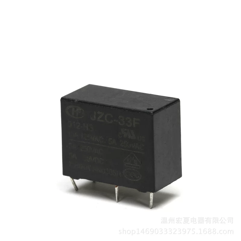 Реле питания Hongfa HF33F-005-HS3 серии, 10A частое открытие маленькое реле