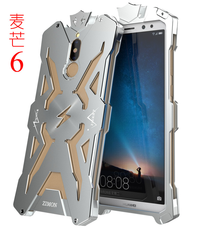 SIMON THOR Aviation Aluminum Alloy Shockproof Armor Metal Case Cover for Huawei Mate 10 Lite / Huawei Maimang 6