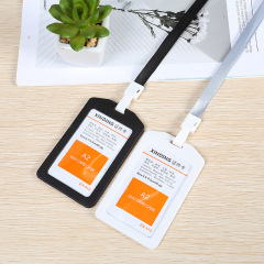 Factory Direct Plastic Card Holder ID Lanyard Security Badge Holder Creative Access Card School Gate Access IC Card Manufacturer Wholesale
