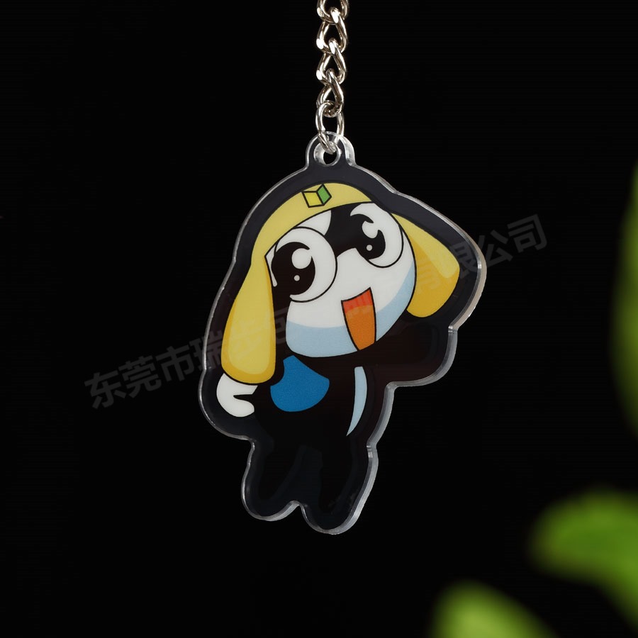 厂家直供汽车钥匙扣 赠品 环保亚克力挂件 专业定制小礼品|ru