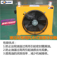 【廠家直銷】液壓系統冷卻器 風冷式油液冷卻 風冷卻器YLF50-2000
