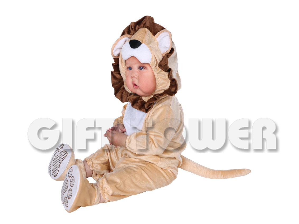 焕佑批发可爱婴儿服装婴儿COS卡通狮子装T-0008可爱小狮子装角色扮演服装万圣节表演服装详情图2