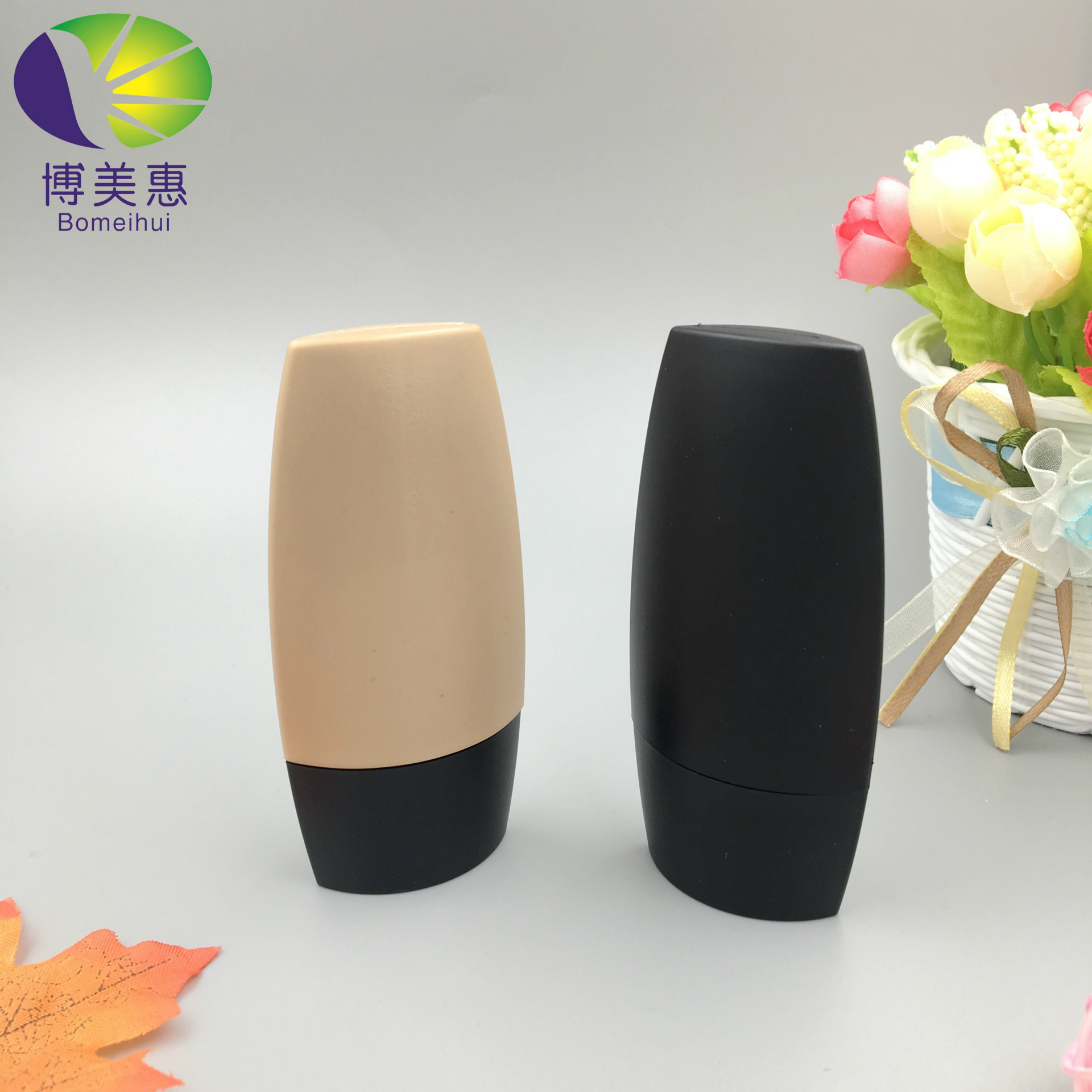 新款30g防晒霜瓶 隔离乳液瓶护手霜扁瓶 润肤霜护肤化妆品品包材