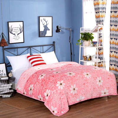 加厚保暖云貂绒毛毯 礼品毯 赠品毯子 午睡盖毯|ru