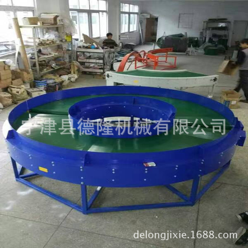 山东厂家转弯皮带输送机 U型转弯输送线 电子电器装配生产线