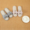 Summer Japanese slippers with bow, slide