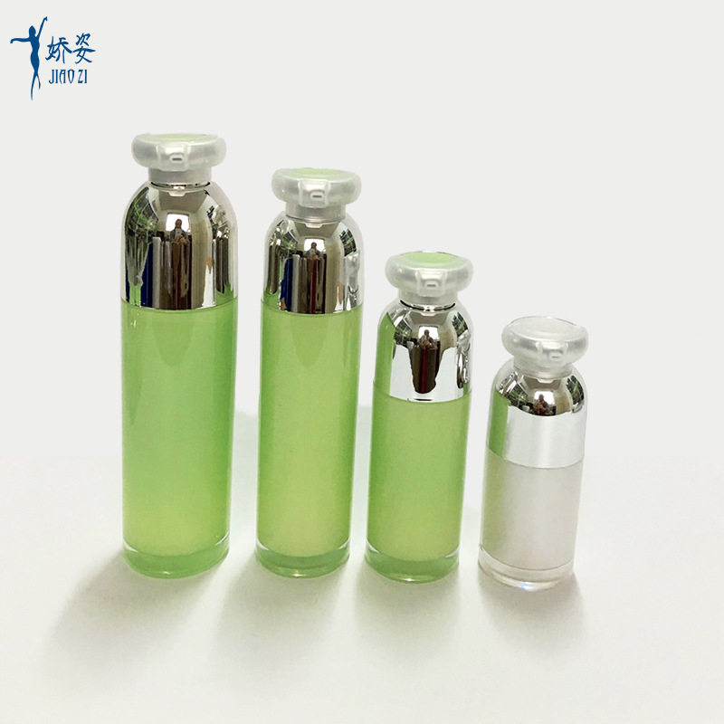 新款 亚克力 圆肩 蘑菇 乳液瓶