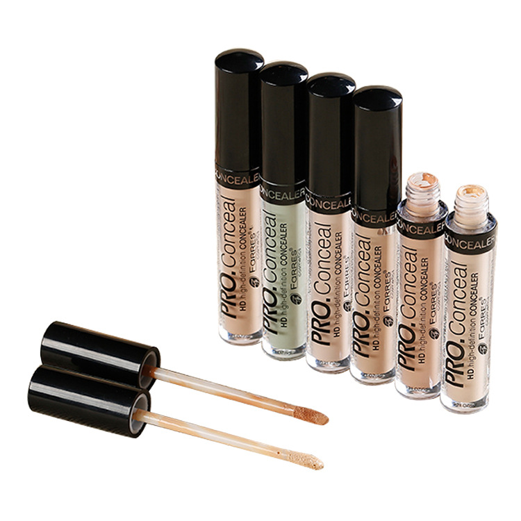 2018新款farres六色遮瑕液 保湿液遮瑕彩妆粉底遮瑕笔 修容打底膏