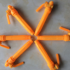 Agricultural Electric Sprayer Handle Switch Yellow Rotary Valve Internal and External Thread Switch Backpack Accessories Handle