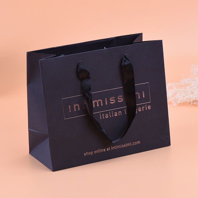 厂家批发衣服包装纸袋定 做创意精美巧克力包装手提礼品袋定 制lo