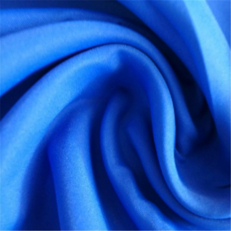 Semi-elastic full-elastic pongee plain weave polyester low-elastic mesh fabric lightweight shirt quick-drying