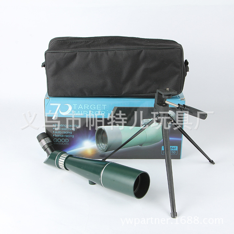 40x60全金属单筒望远镜 高倍高清非红外夜视专业望远镜