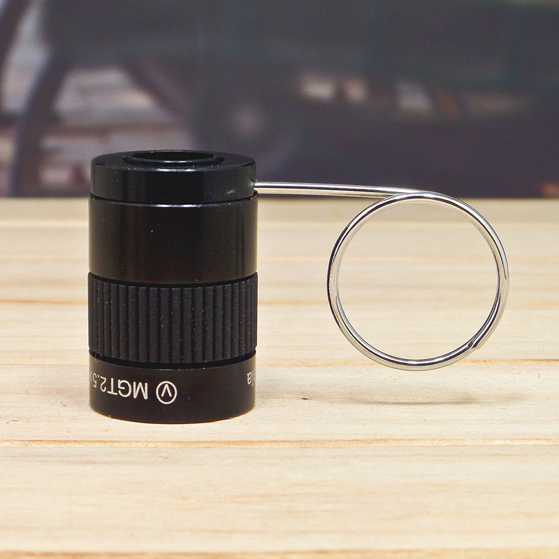 全金属2.5x17.5拇指超微型望远镜 迷你袖珍望远镜拇指镜