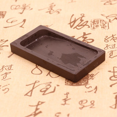 雙雷批發學生小方硯   原石材料4寸長方形硯台歙硯 廠家