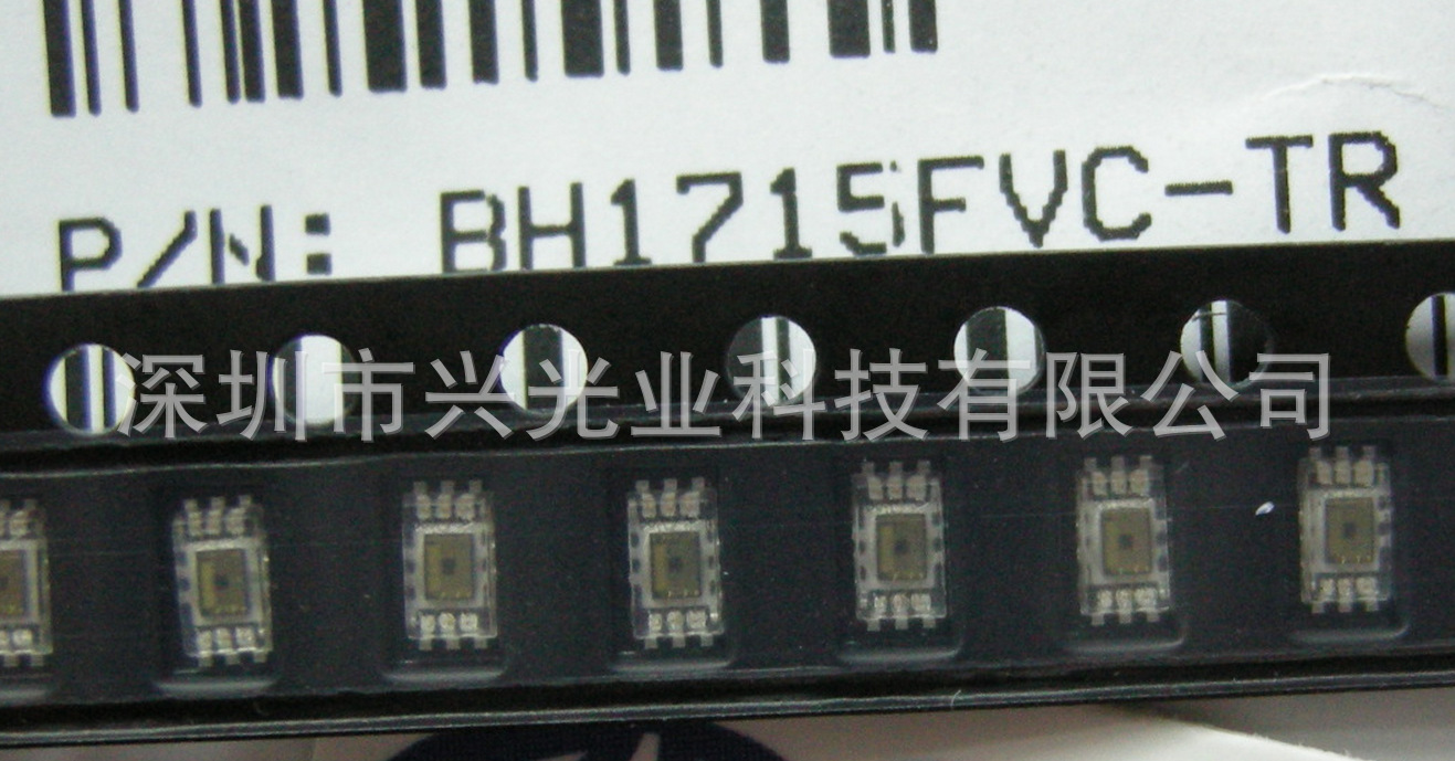 BH1715FVC-TR 环境光传感器 BH1715FVC ROHM原装 560NM