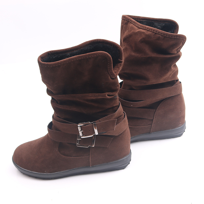 Bottes femme CHAOWANG en Daim - Ref 3355208 Image 13