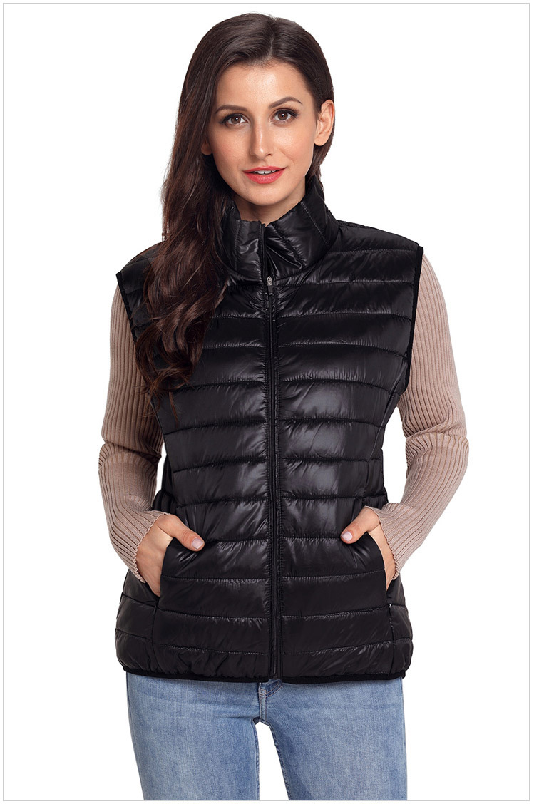 Gilet femme en Mélange de coton - Ref 3316341 Image 26