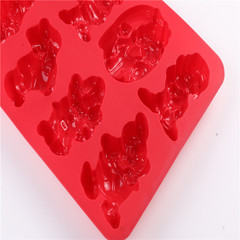 Wholesale Cute Snow White and Seven Dwarfs Mold Creative Silicone Cake Mold DIY Children's Supplementary Food