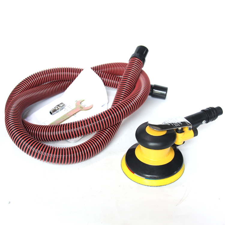 5寸中央吸尘砂纸机 气动抛光机 封釉打蜡机 磨光机 砂纸打磨机