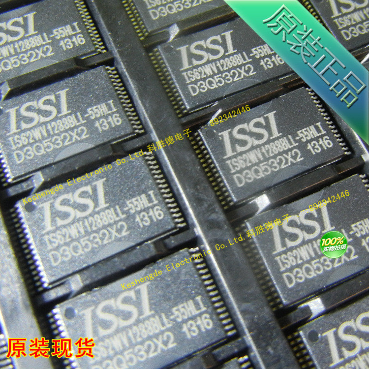 IS62WV1288BLL-55HLI TSOP32 全新原装存储器IC ISSI量大价优