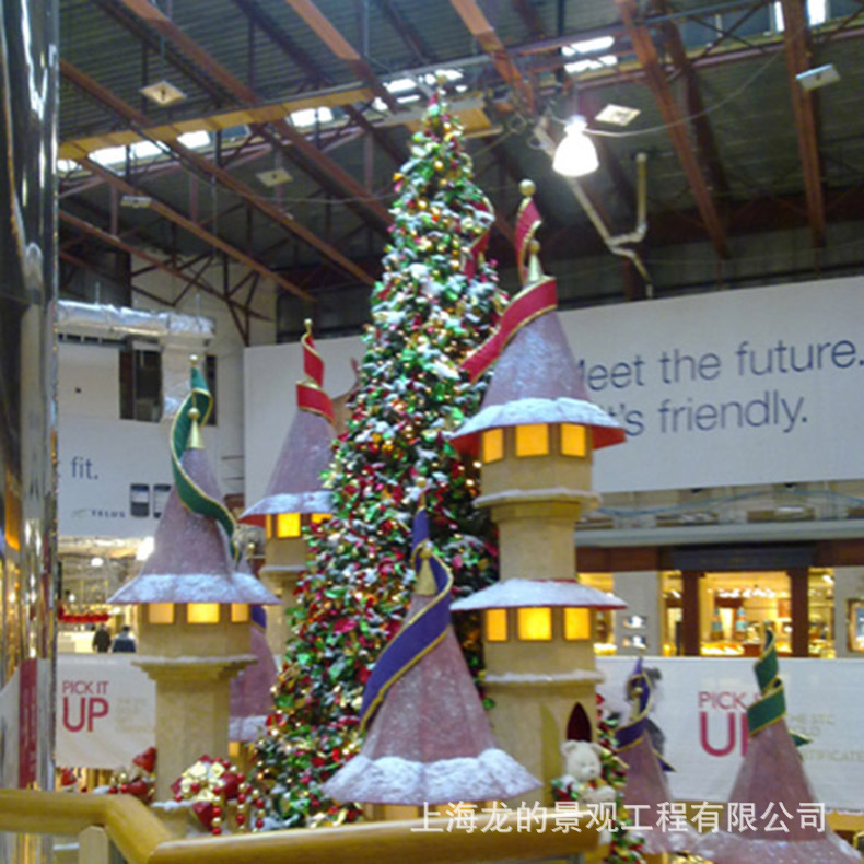 ��������ֱ��ʥ��װ��Ʒʥ����¹�����㳡��԰װ�ε��߿�װ��չʾ