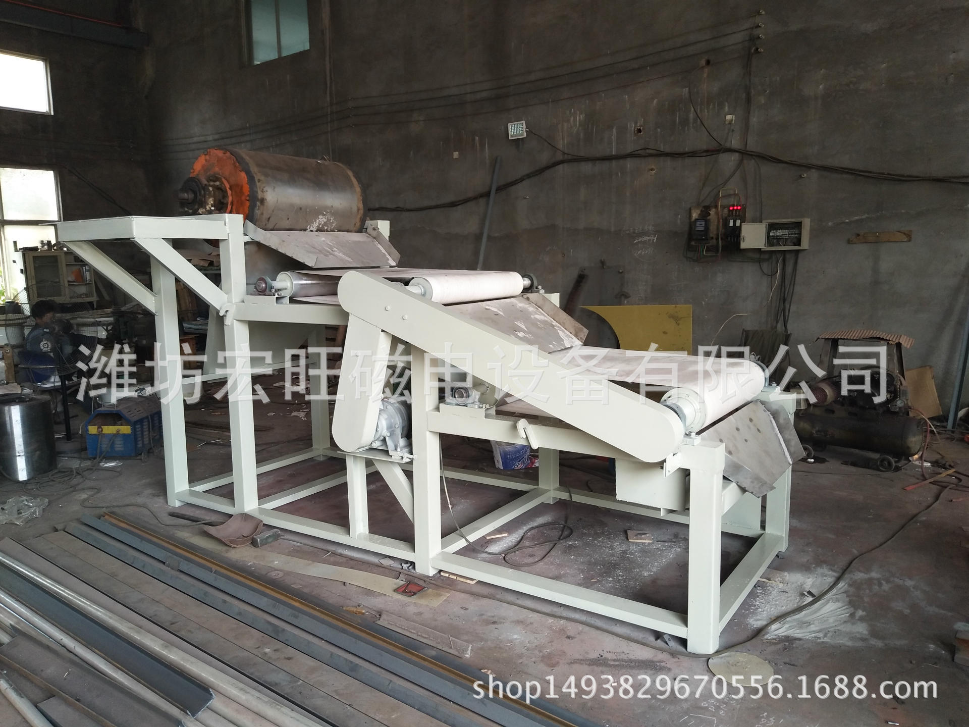 钾长石磁选机除铁器硫铁矿磁选机 褐铁矿磁选机 湖北选铁磁选机