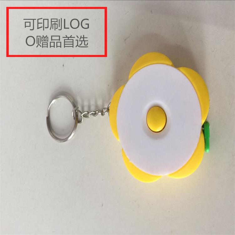 厂家直销迷你塑料小卷尺1.5米伸缩可爱卡通卷尺 便携自动可印logo|ru