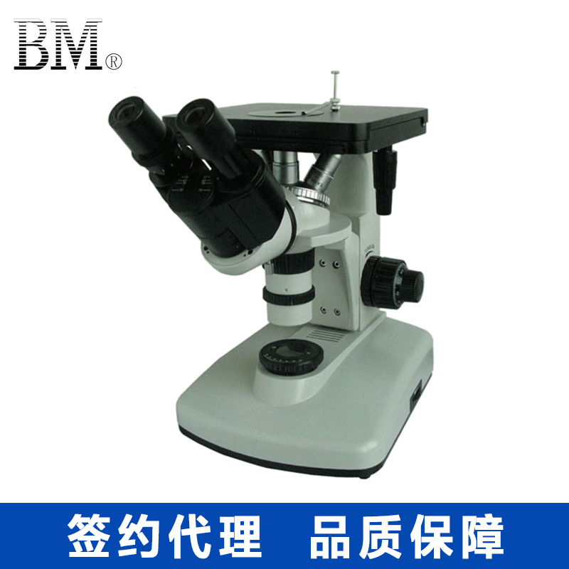 上海彼爱姆BM-4XAII倒置双目金相显微镜 实验室金属原材料分析