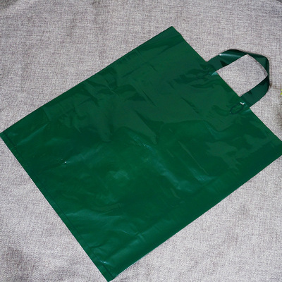 绿色手提袋塑料服装袋子批发塑料袋手提红色胶袋包邮购物|ms