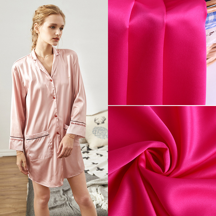 Fashionable realistic silk dress