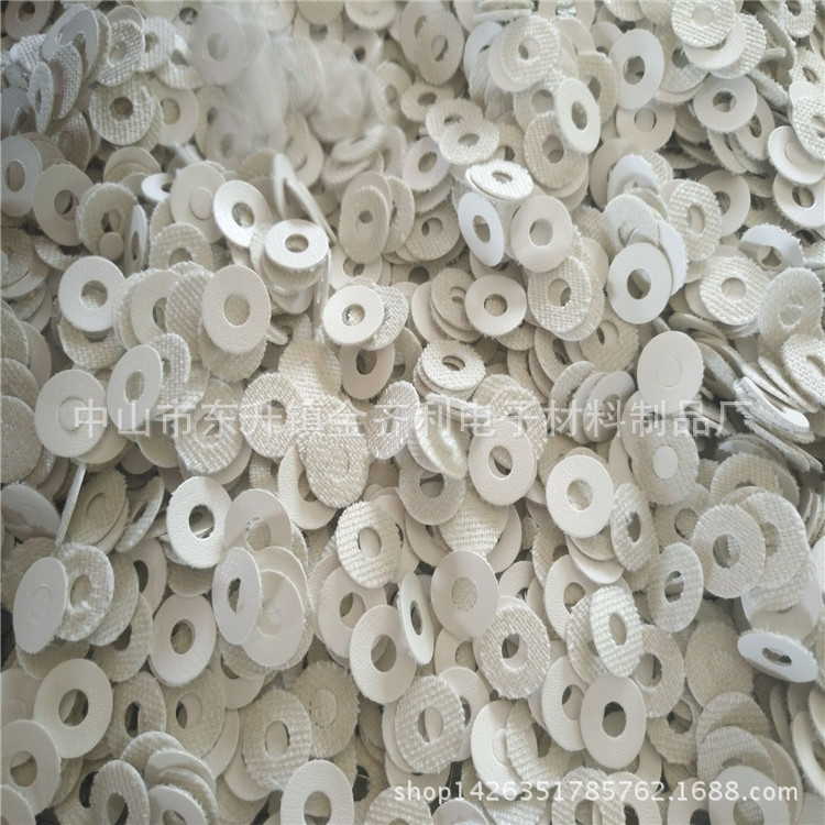 牛仔服装用皮革介子 黑白色皮革垫圈