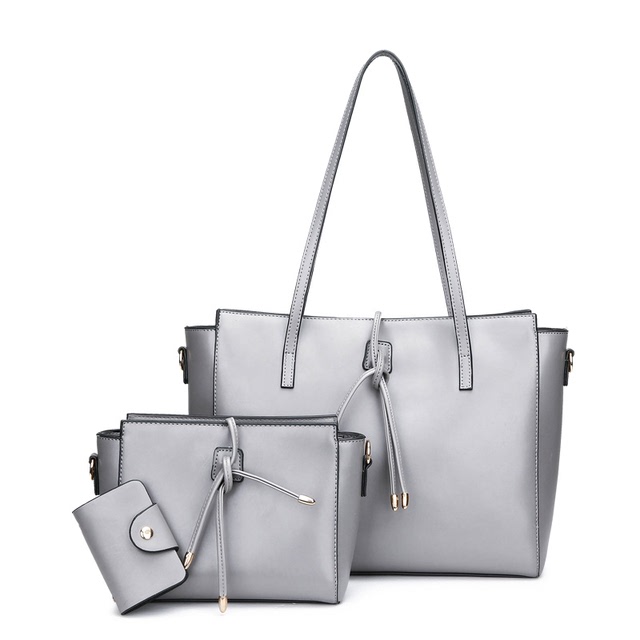 new fashion bags three-piece sets one-shoulder slanting handbags 