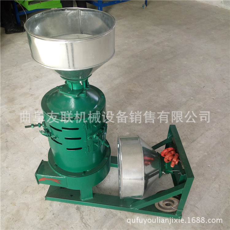 新型粮食去壳机 多功能杂粮脱皮碾米机 小米谷子五谷杂粮脱皮机03