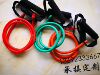 Fitness wholesale market supplies 1.2 meters latex, one -shaped tensile rope Yilong brand tensioner