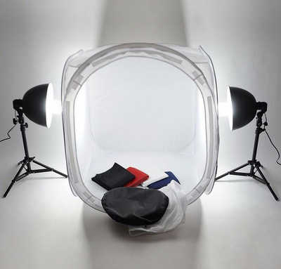 Manufacturers supply 80cm Studio White round shed Photography props Portable Foldable Softbox