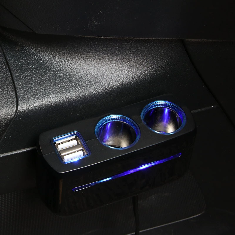 Автомобильные принадлежности Shunwei Erhe двойное USB-зарядное устройство для автомобиля 80W 3A одноточечная зарядка SD-1928A