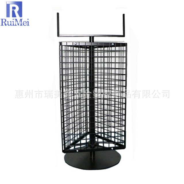 定制各类五金展示架 网片挂钩展示架旋转货架 金属商场展示架批发