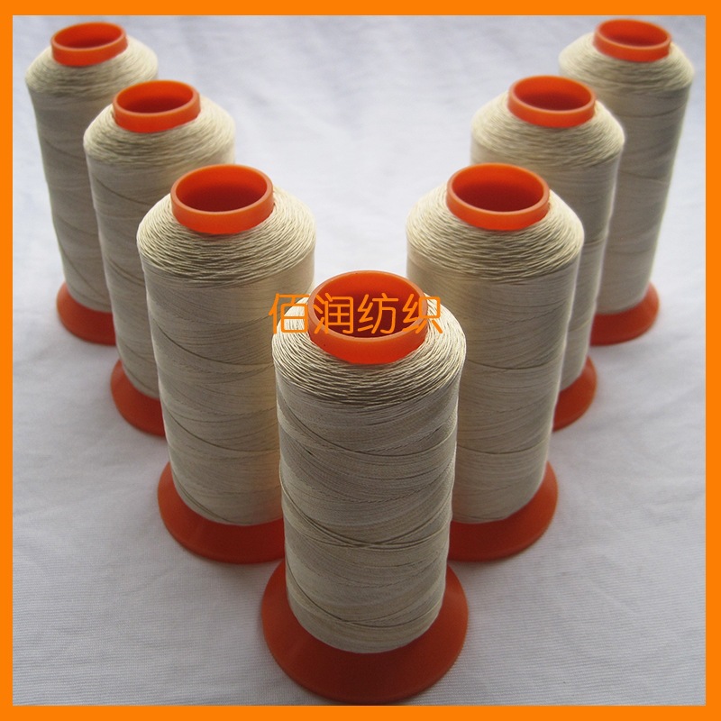 佰润牌耐高温玻纤涂层阻燃线 高温滤袋火车缝线 耐酸碱专业线