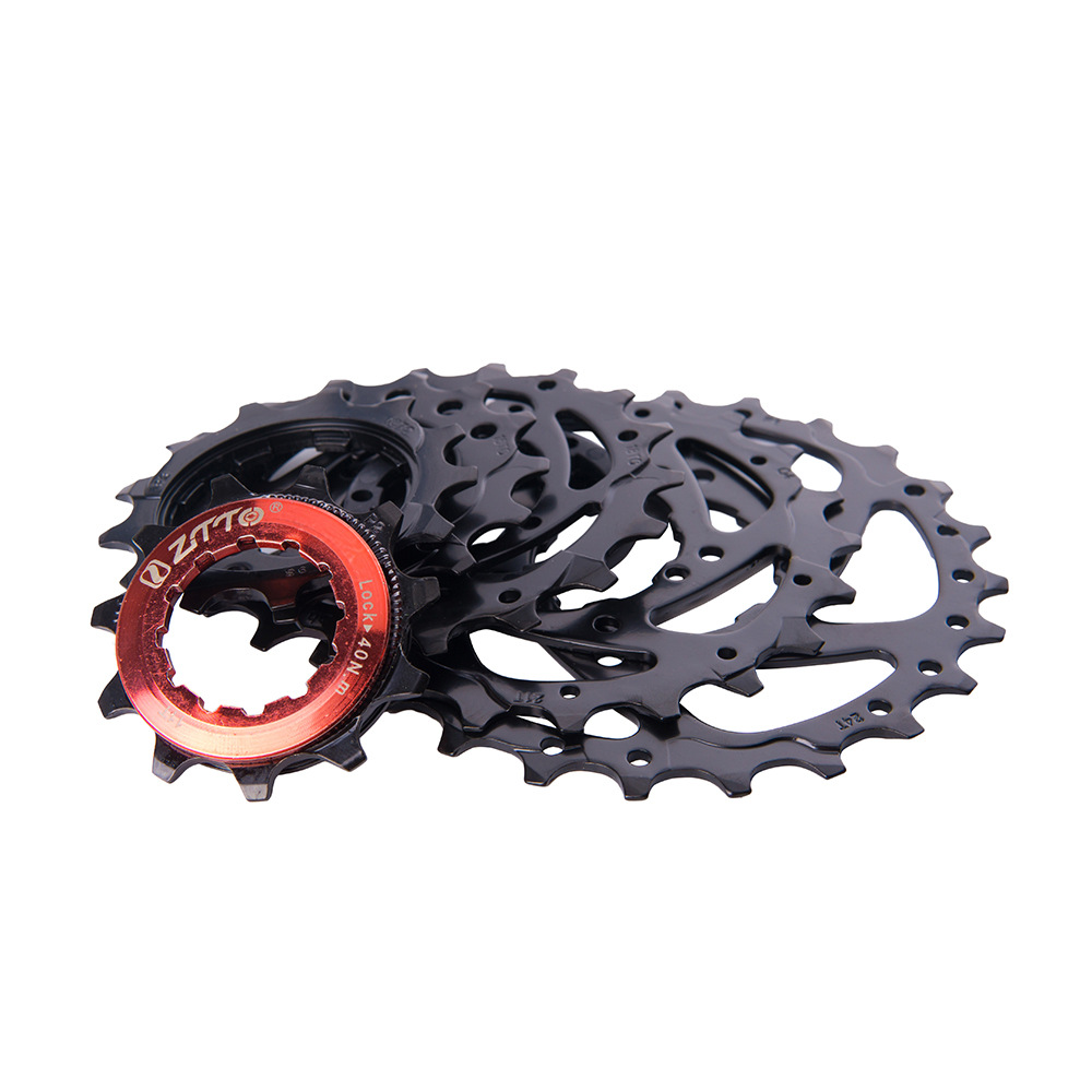 ZTTO volante de montaña 9 velocidad 40t Todo Negro bicicleta de montaña volante cassette volante accesorios para bicicletas