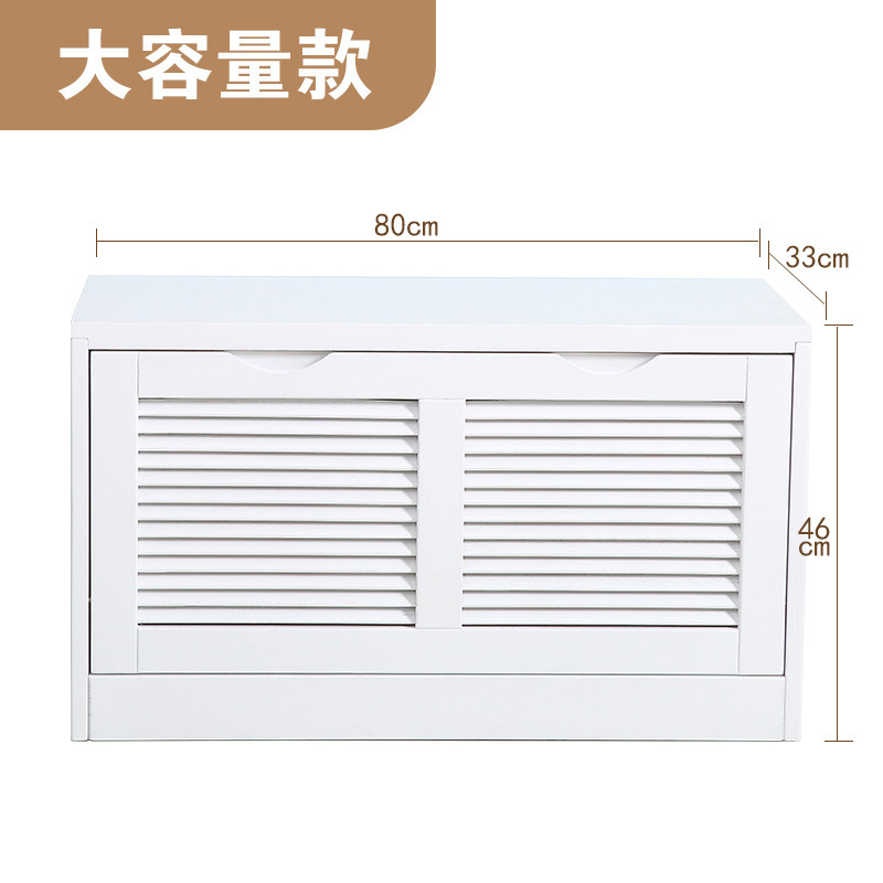 实木鞋柜简约现代玄关鞋柜木质隔断翻斗门客厅超薄大容量橡木鞋柜