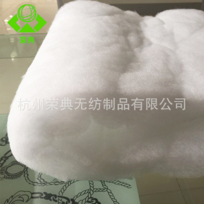 长期供应高效保暖纺丝棉 仿羽绒棉 纺织辅料填充物纺丝棉