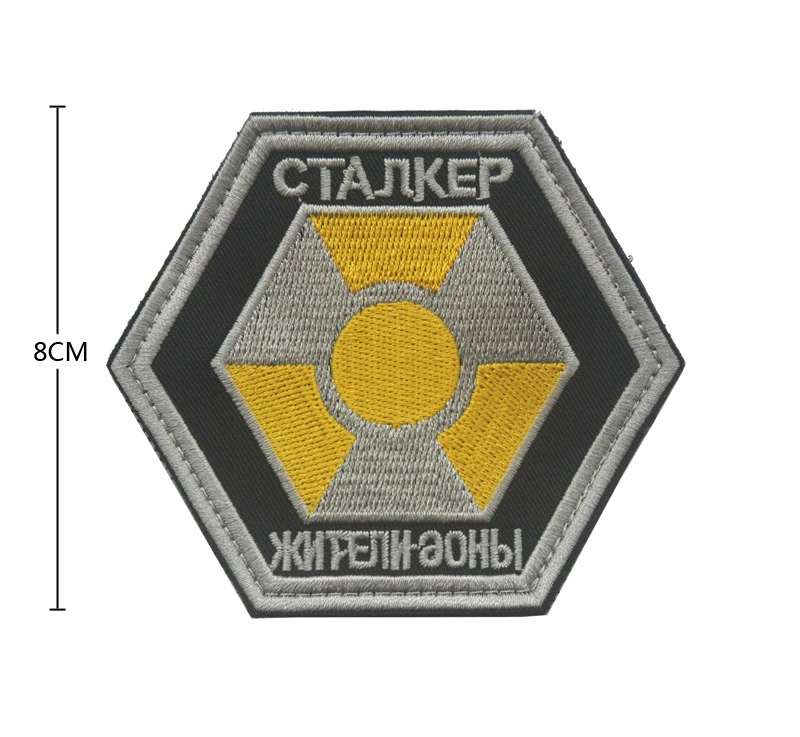 Нашивка Outdoor S.T.A.L.K.E.R. Stalker FACTION Sneessor с вышивкой в русском стиле