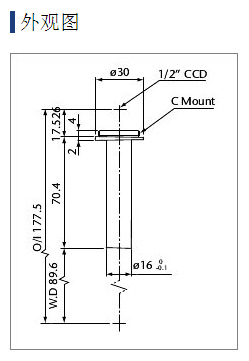 Moritex茉丽特 FA微距镜头 ML-N系列工业镜头 ML1-89N